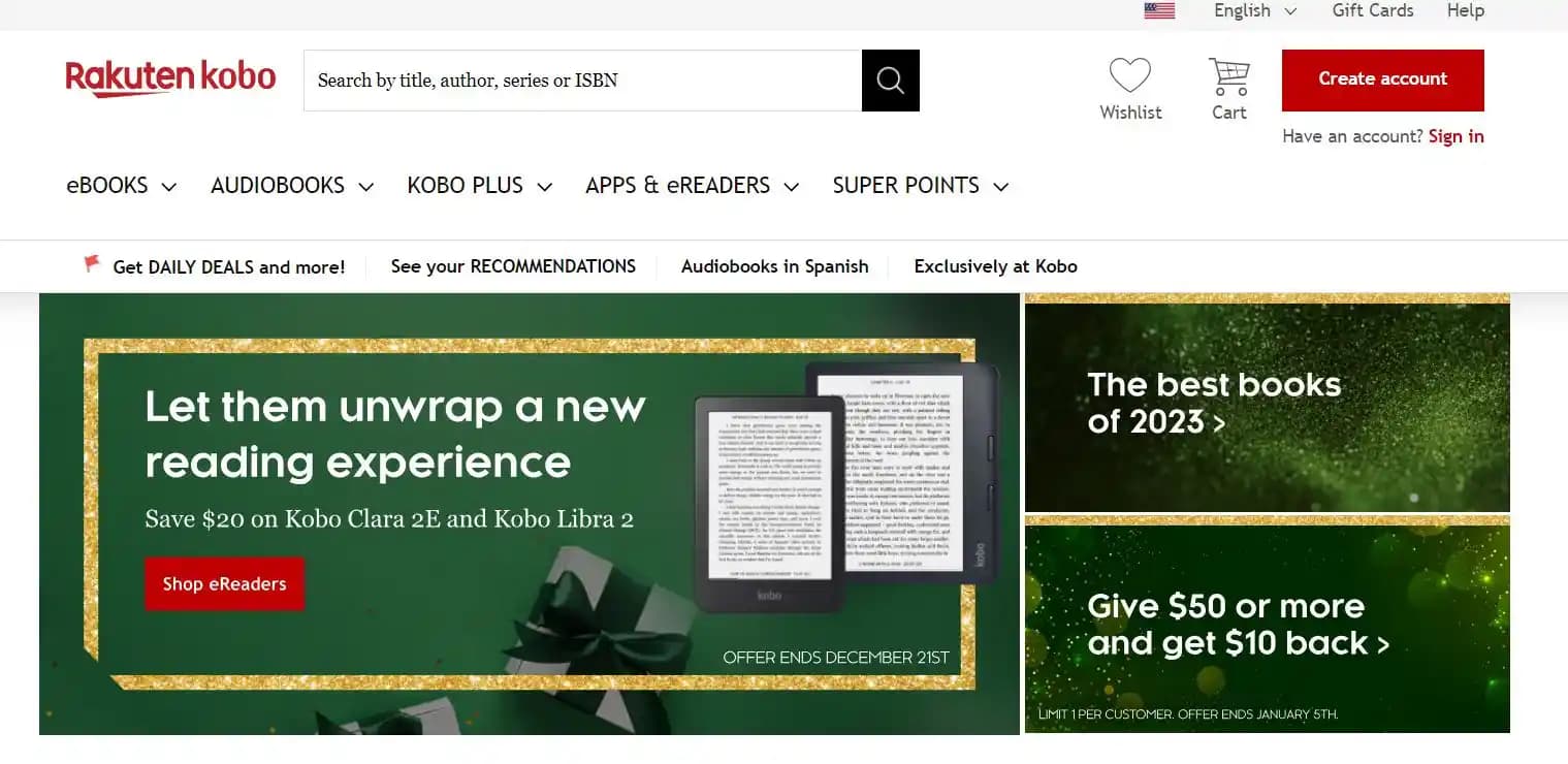 Kobo eReaders and eBooks
