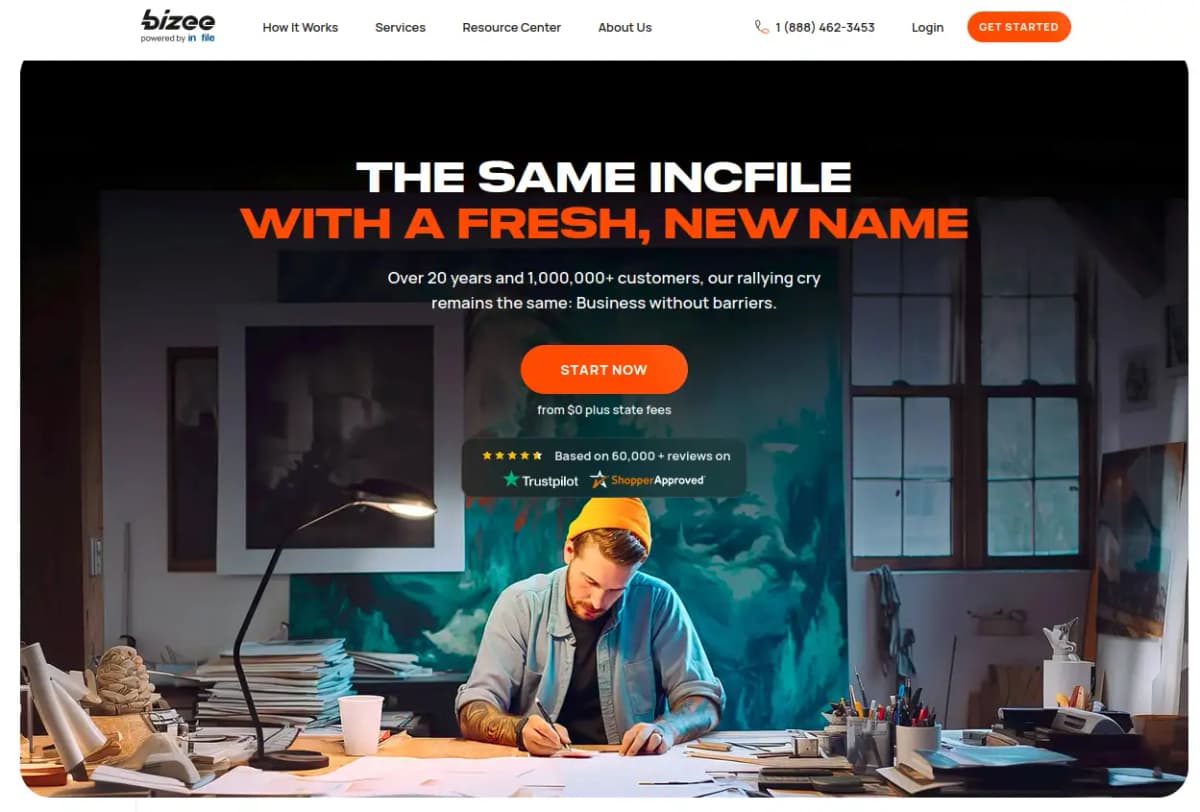 Bizee business tools and services