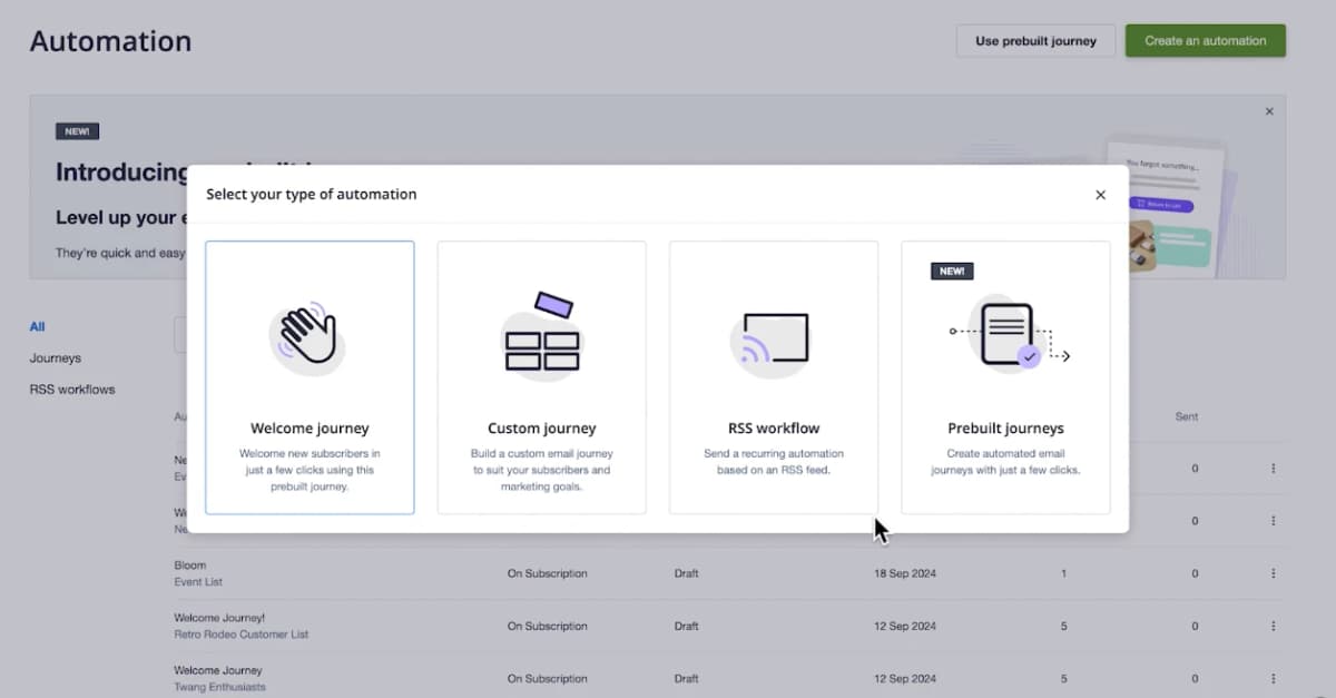 Campaign Monitor Marketing Automation