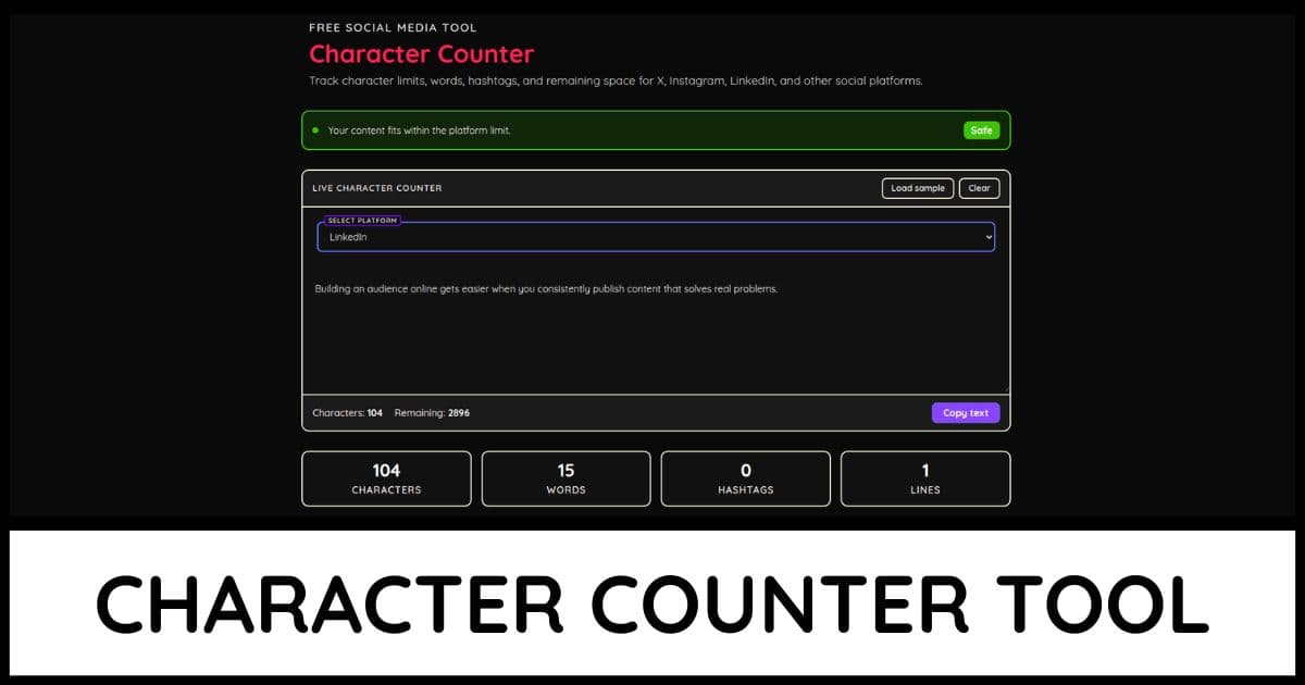 Character Counter