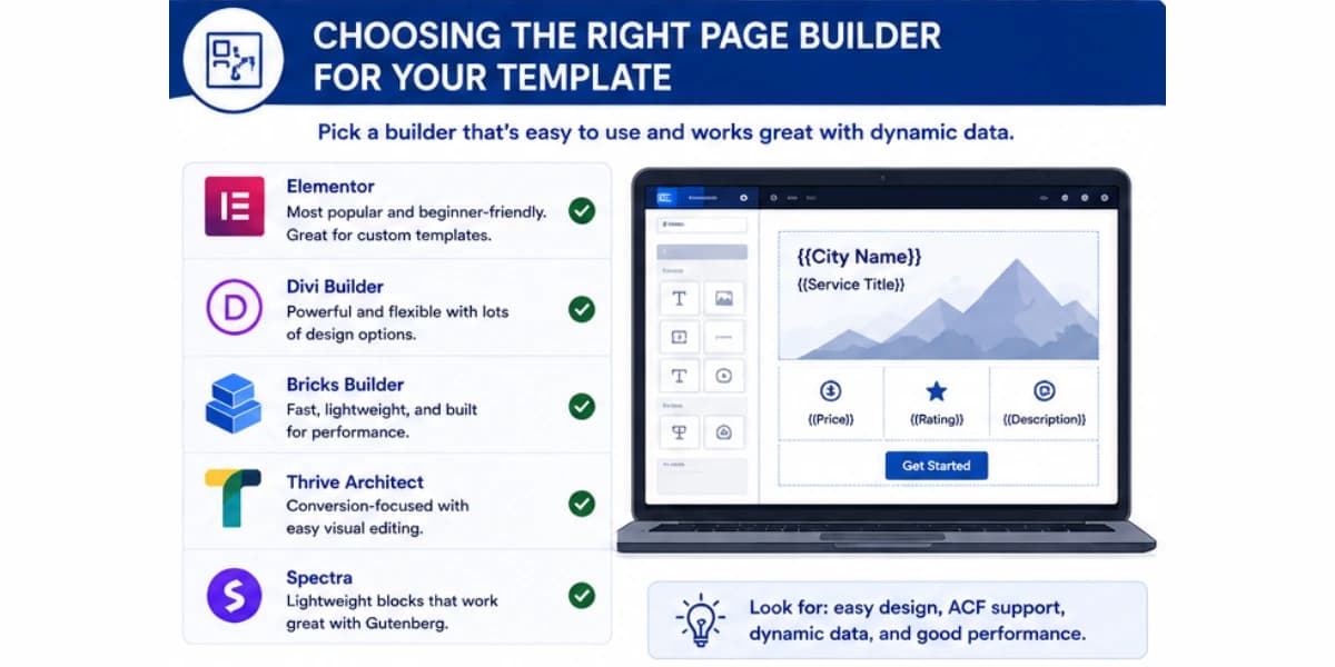 Choosing the right page builder for programmatic SEO