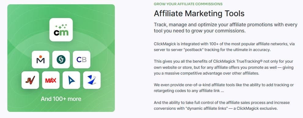 ClickMagick Affiliate Marketing Tools