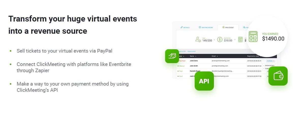 ClickMeeting Huge Virtual Events