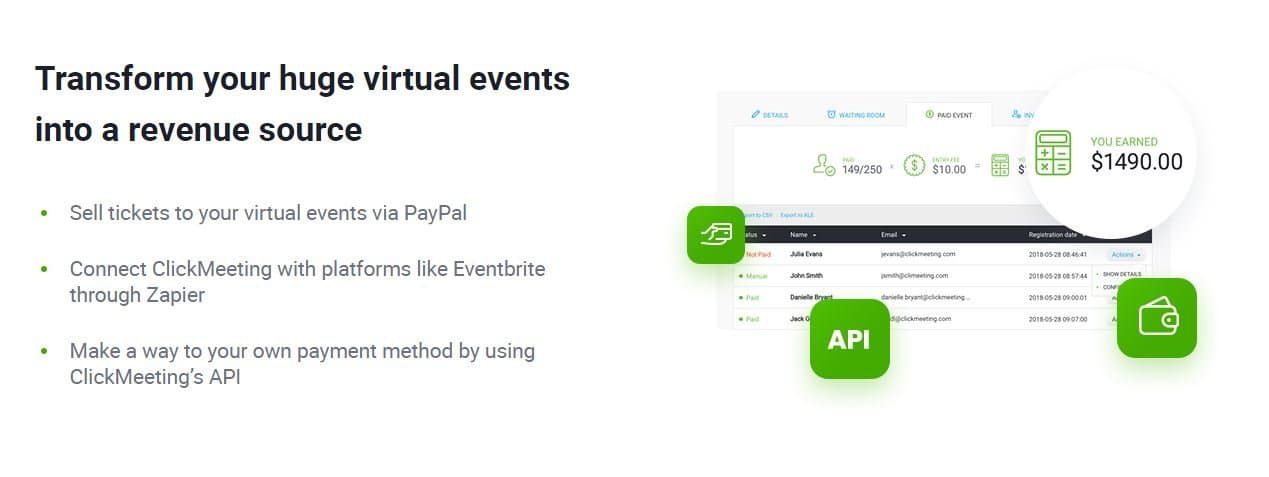 ClickMeeting Huge Virtual Events
