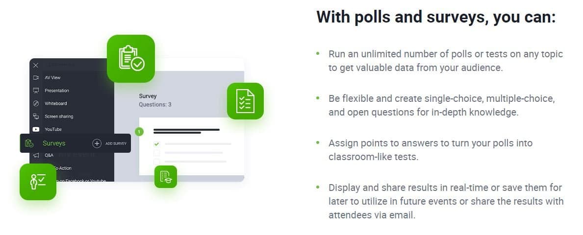 ClickMeeting Polls and Surveys