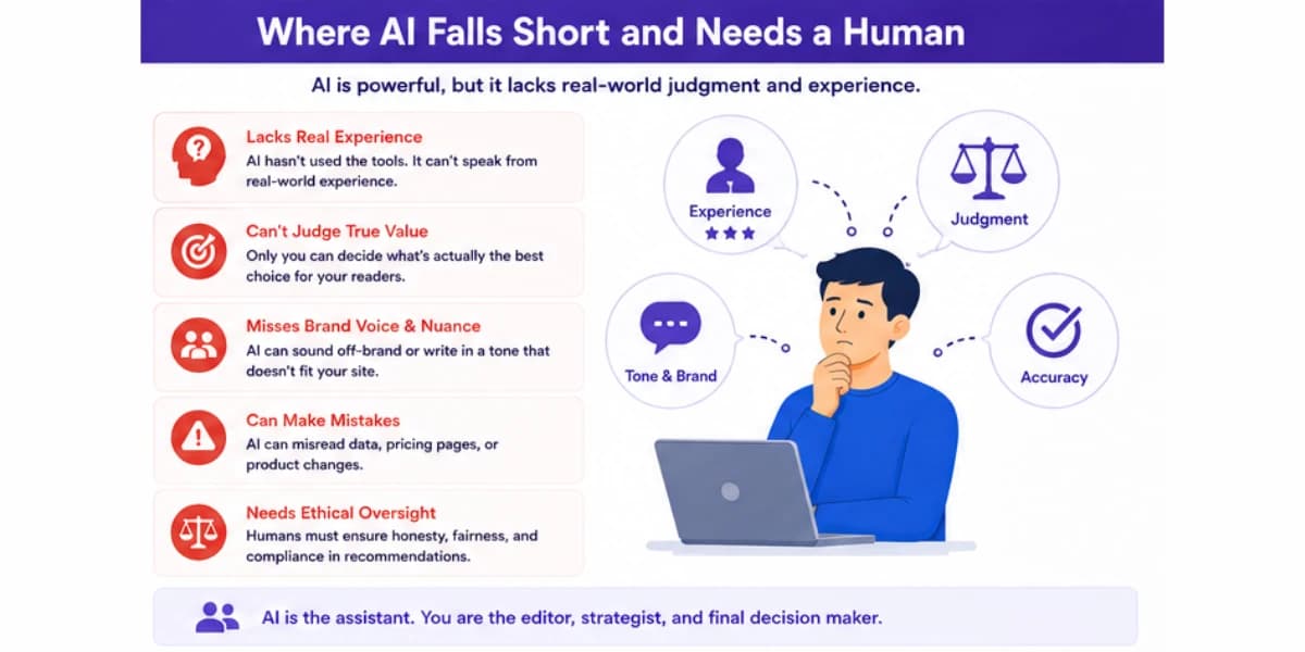 Content refresh workflow needs human