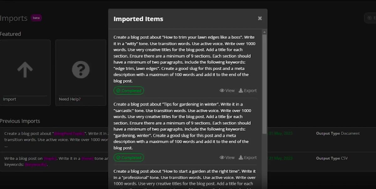 ContentBot AI Importer