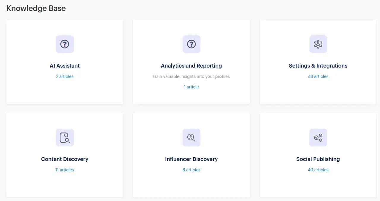 ContentStudio Knowledge Base