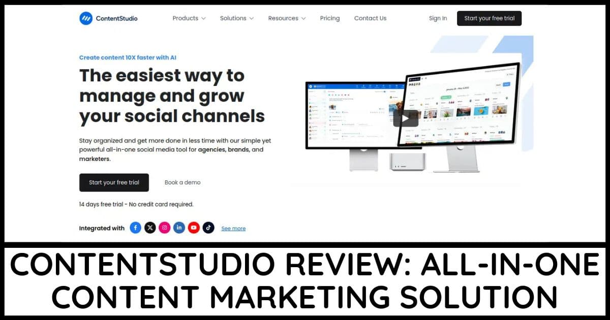 ContentStudio Review cover image