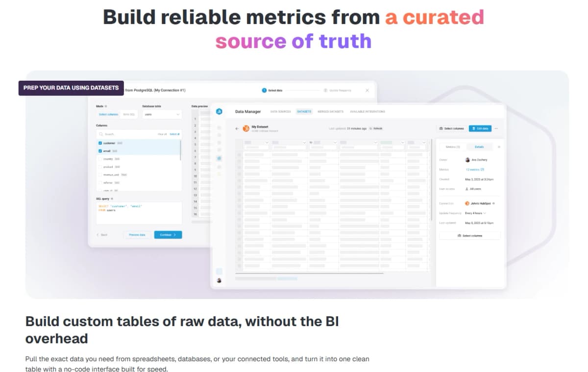 Databox Data Preparation
