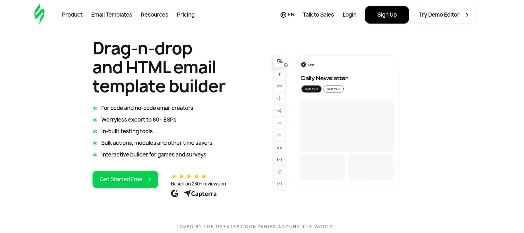Stripo email template builder