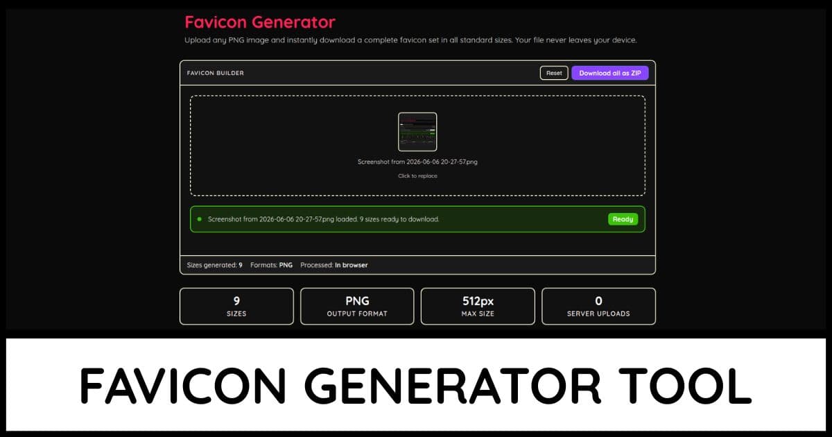 Favicon Generator