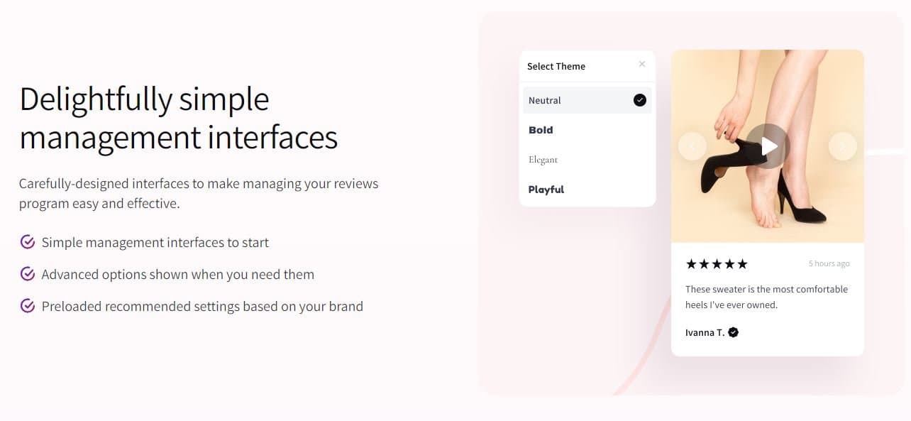 Fera Management Interfaces