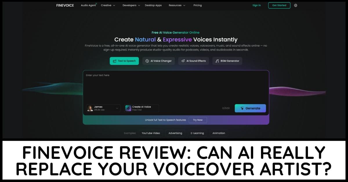 FineVoice Review cover image