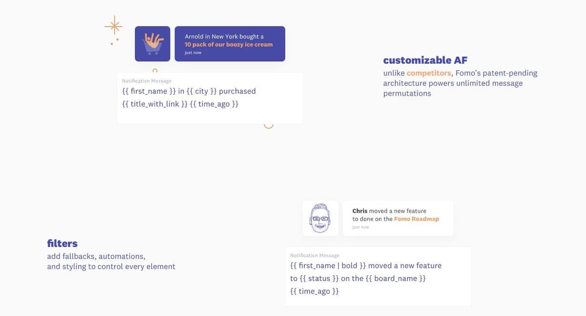 Fomo Customizable Notifications