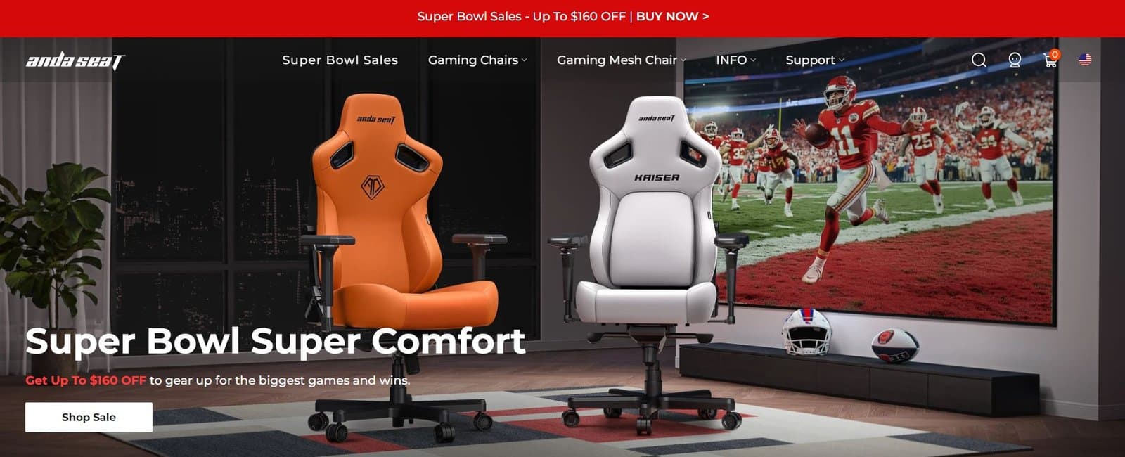 AndaSeat ergonomic gaming chairs