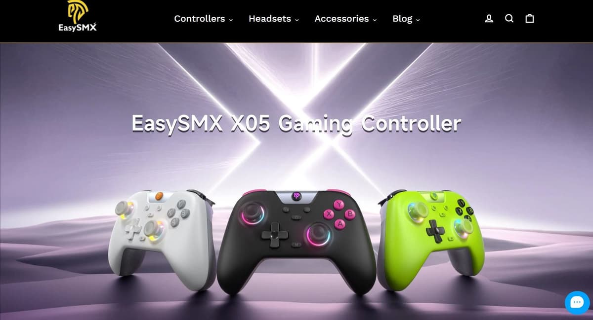 EasySMX gaming controllers and accessories