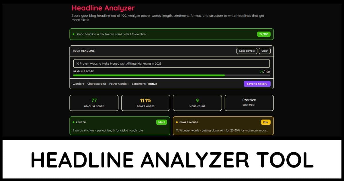 Headline Analyzer