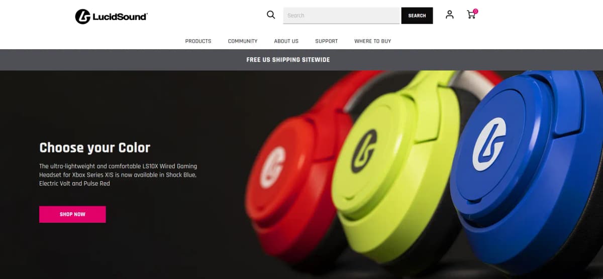 LucidSound gaming headsets