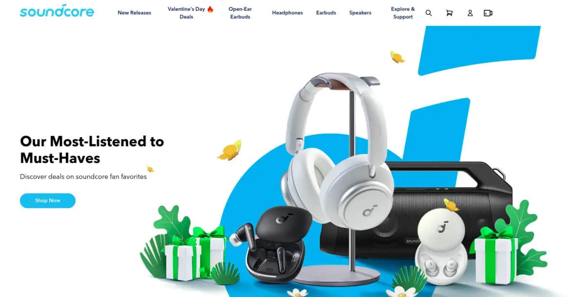Soundcore audio products