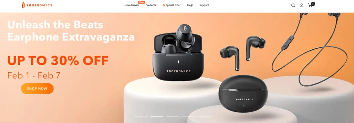 TaoTronics audio products