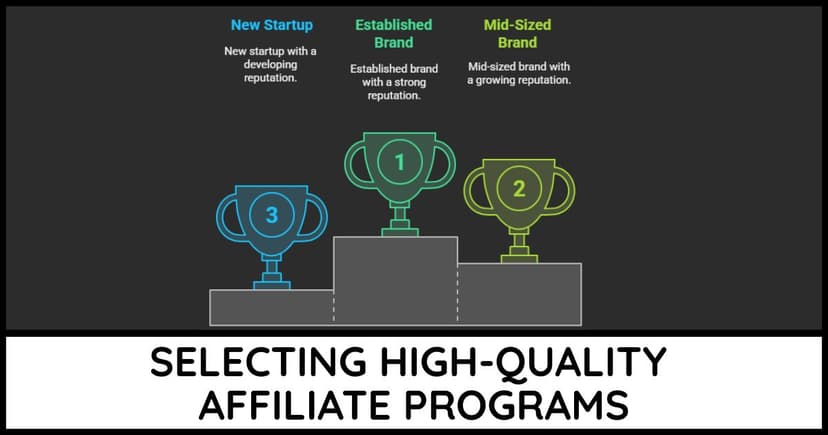Selecting High-Quality Affiliate Programs