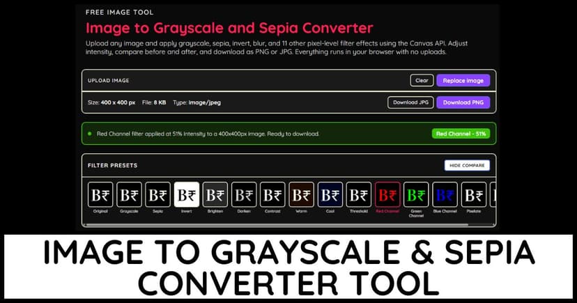 Image Filter Converter