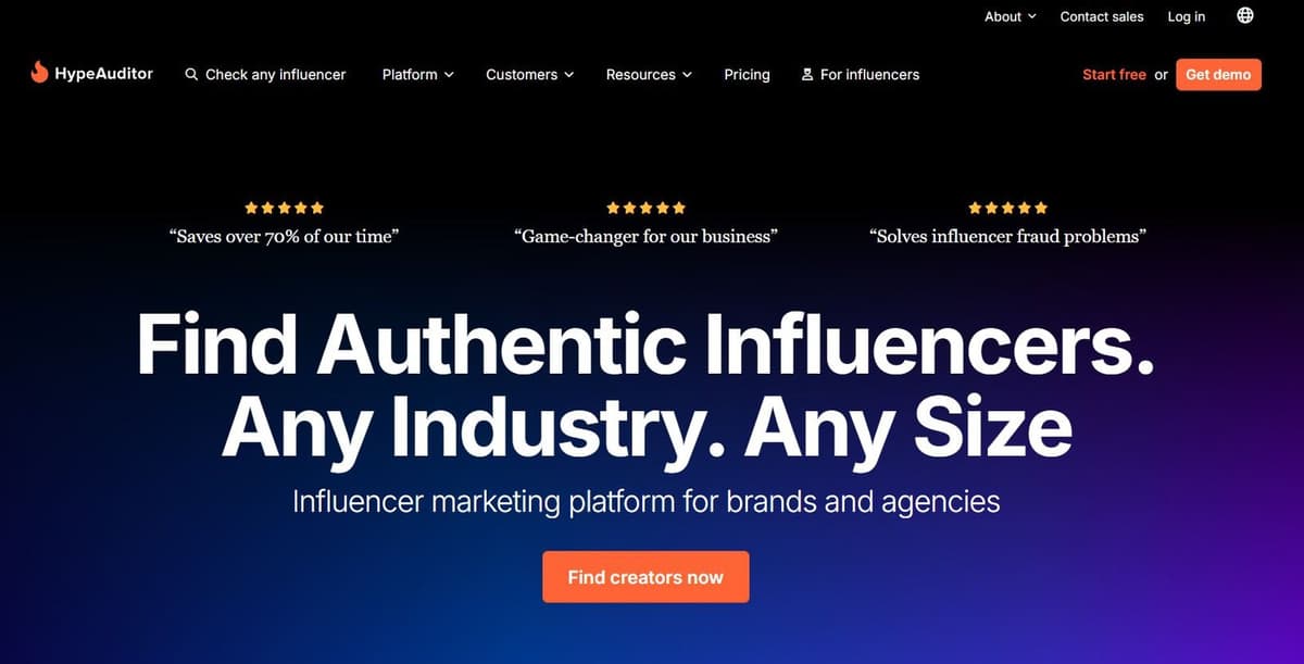 Influencer affiliate marketing hypeauditor