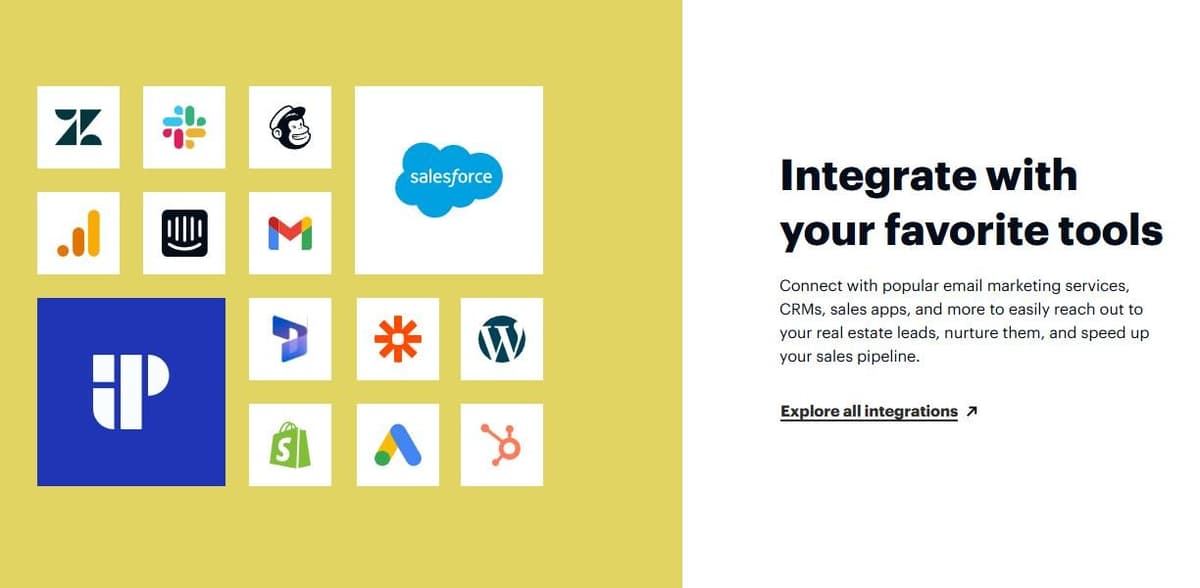 Instapage SaaS use case showing trial signup and feature demonstration pages