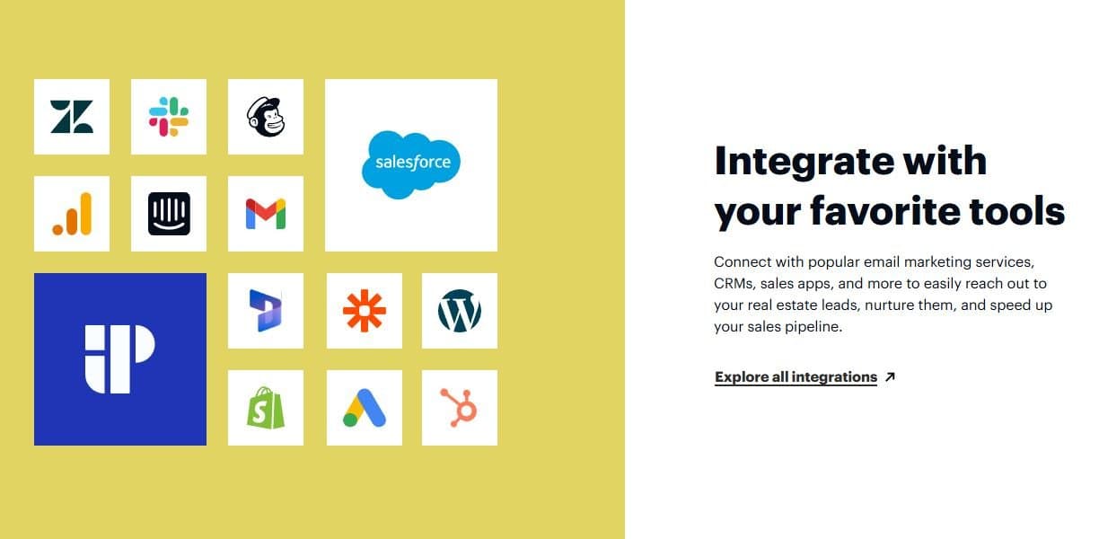 Instapage SaaS use case showing trial signup and feature demonstration pages