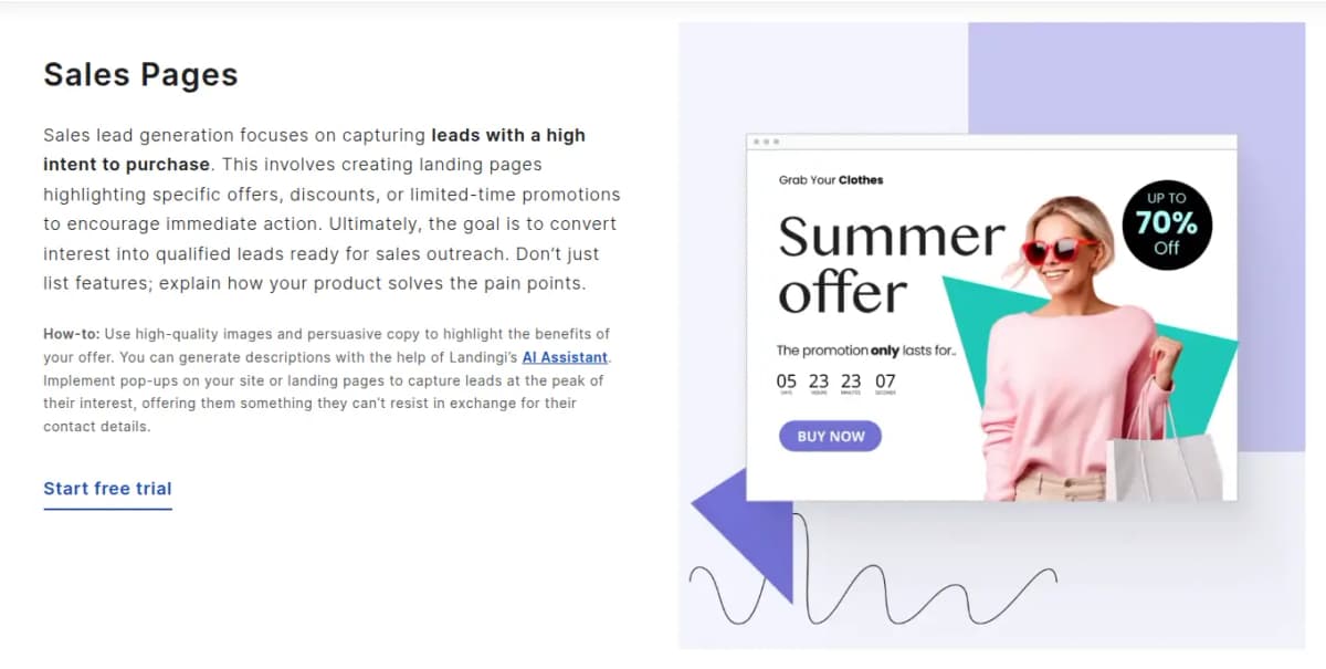 landingi review use cases lead generation