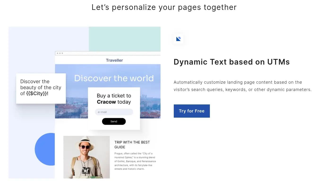 landingi review use cases personalized landing pages