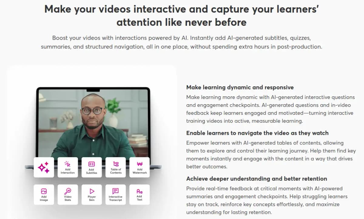 LearnWorlds Interactive Video