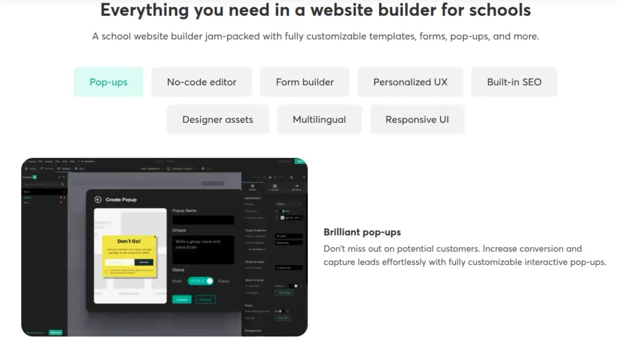 LearnWorlds Website Builder