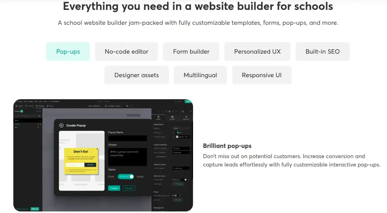 LearnWorlds Website Builder