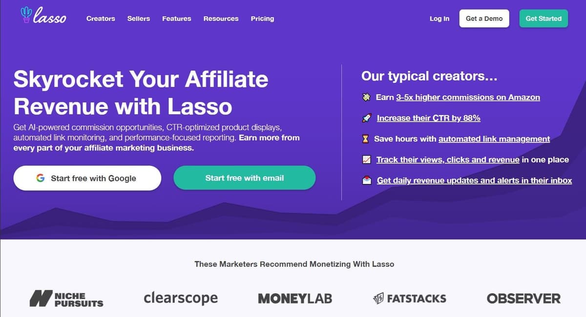 Lasso WordPress affiliate plugin