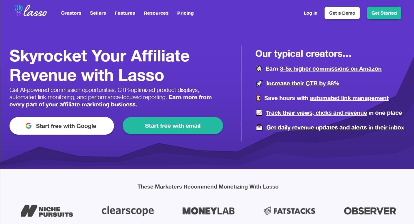 Lasso WordPress affiliate plugin