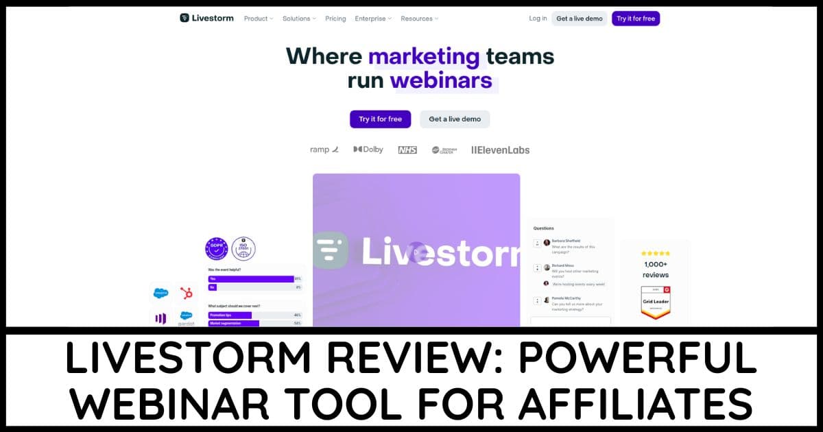 Livestorm Review cover image