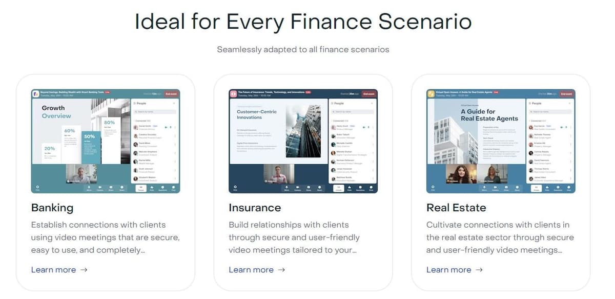 Livestorm Finance Solutions