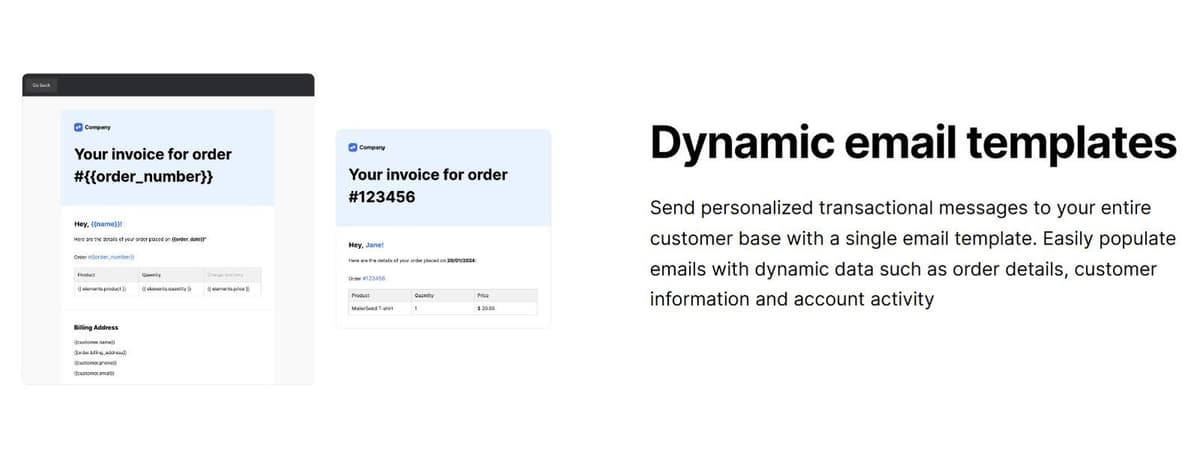 MailerLite Transaction Email