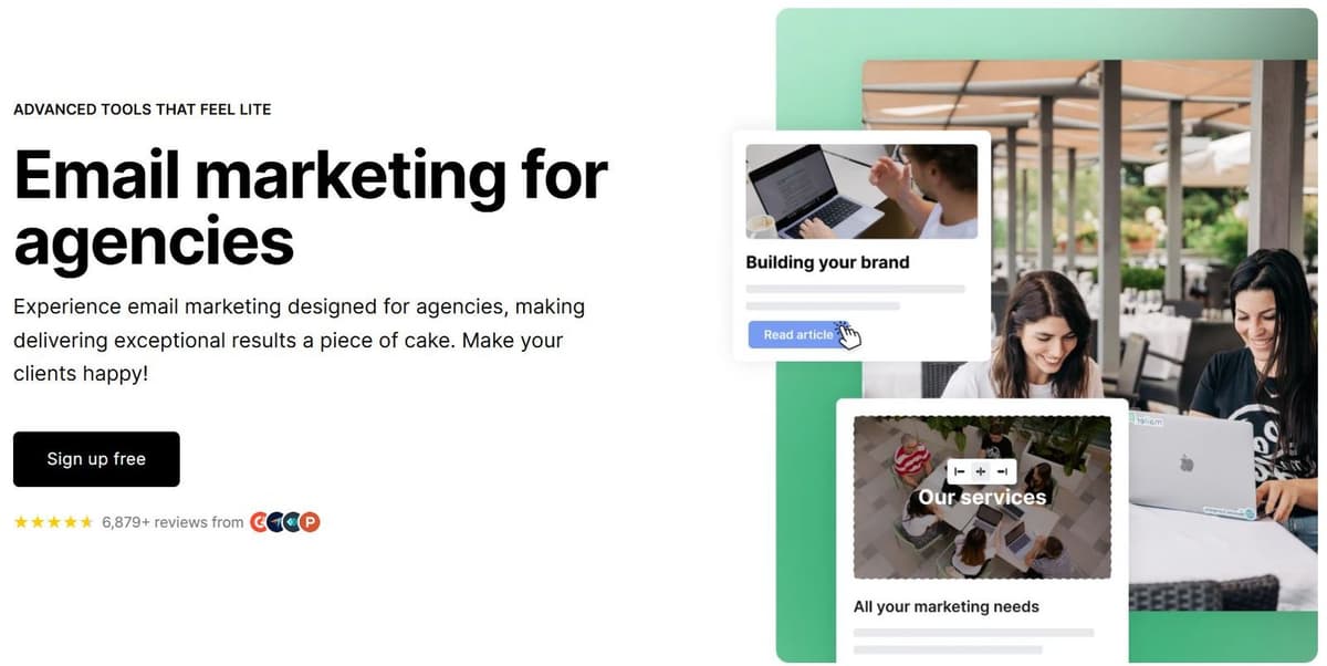 MailerLite Agencies Use Case