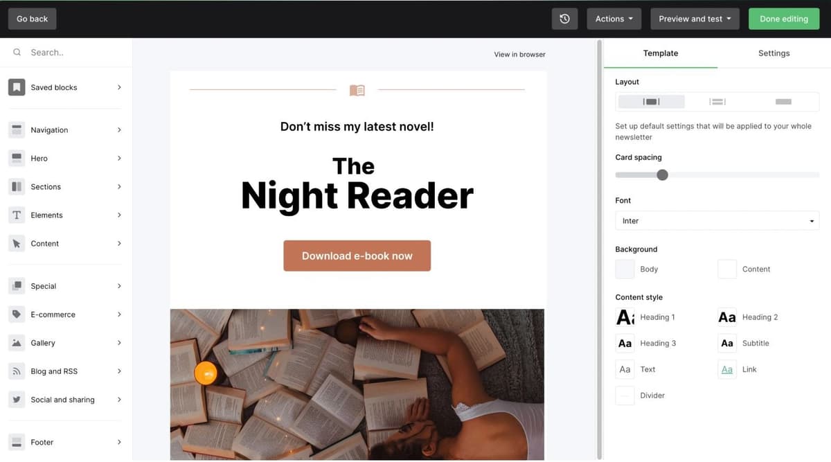 MailerLite Authors Use Case