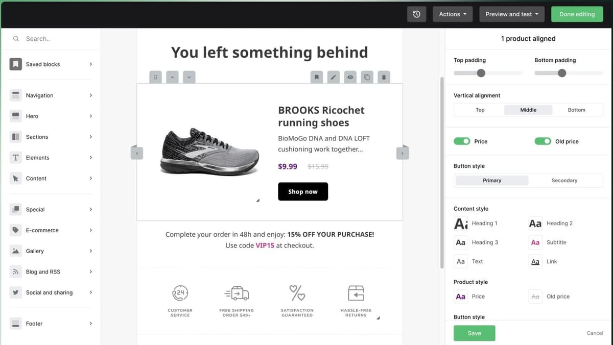 MailerLite E-Commerce Use Case