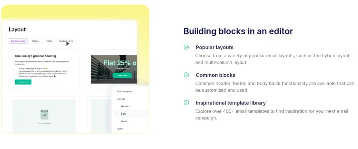 Mailmodo Content Blocks