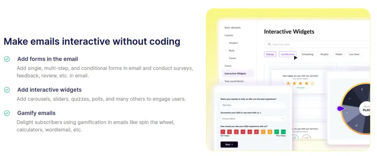 Mailmodo Drag and Drop Editor