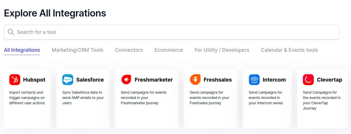 Mailmodo Integrations