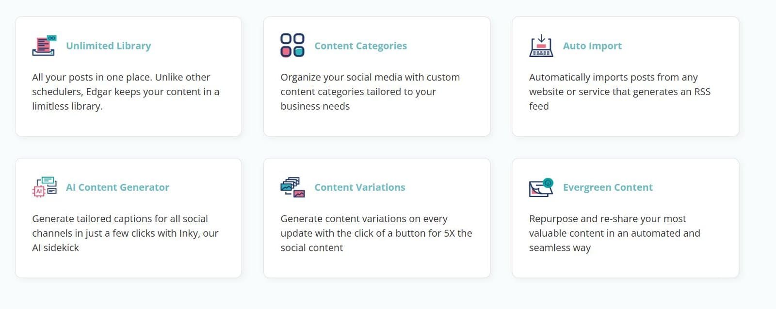 MeetEdgar Content Management System
