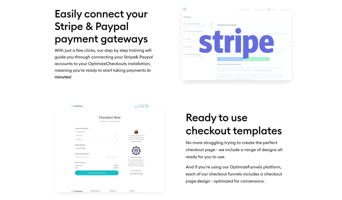 optimizepress review features checkout plugins