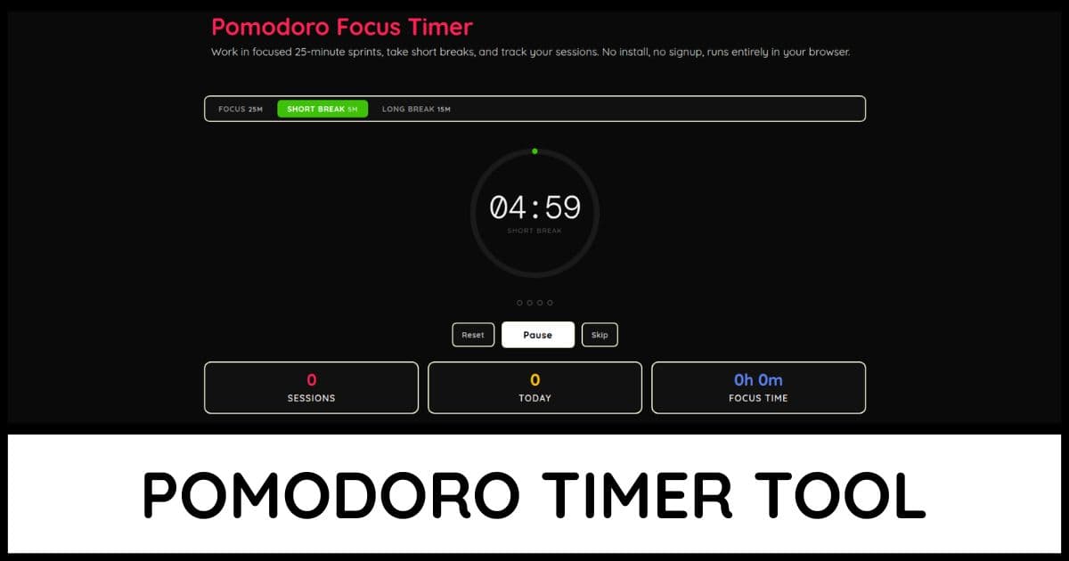 Pomodoro Timer