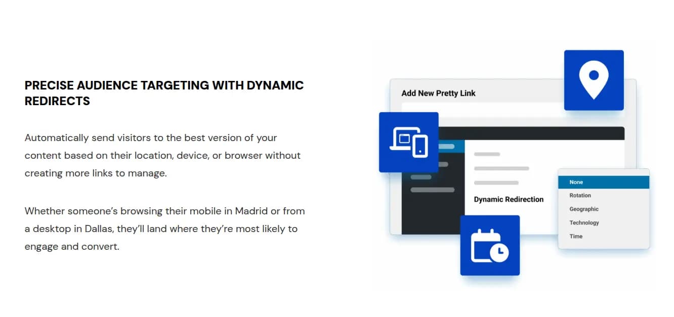 prettylinks review features link redirect